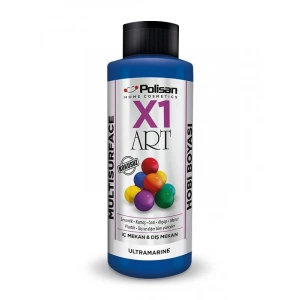 Polisan X1 Art Multisurface Hobi Boyası Ultra Marin 120 ml