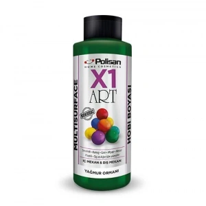 Polisan X1 Art Multisurface Hobi Boyası Yağmur Ormanı 120 ml