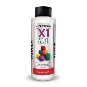 Polisan X1 Art Parlak Vernik 120 ml 500 ml
