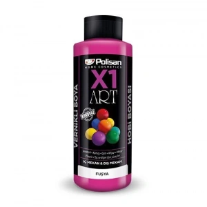 Polisan X1 Art Vernikli Hobi Boyası Fuşya 120 ml