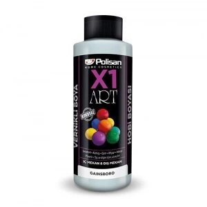 Polisan X1 Art Vernikli Hobi Boyası Gainsboro 120 ml