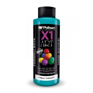 Polisan X1 Art Vernikli Hobi Boyası Kobalt Turkuaz 120 ml