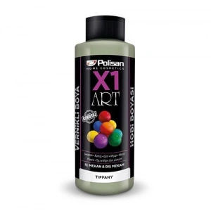 Polisan X1 Art Vernikli Hobi Boyası Tifany 120 ml