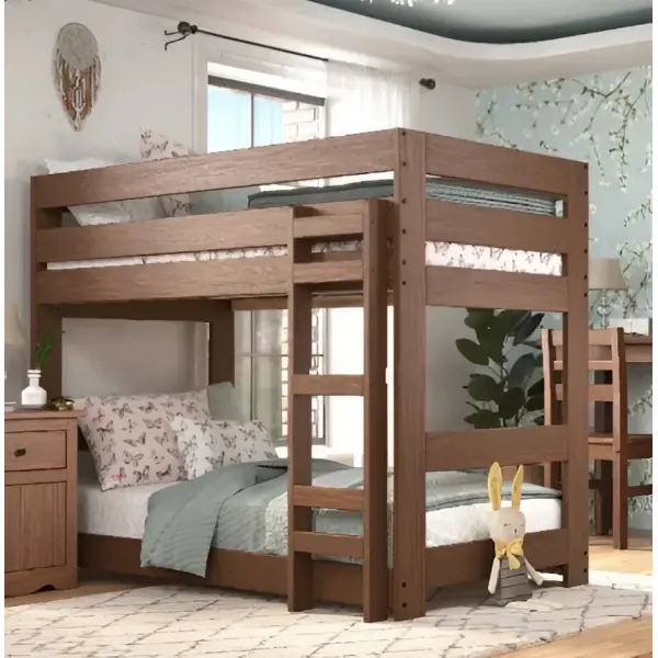 İki katlı %100 Ağaç Ranza