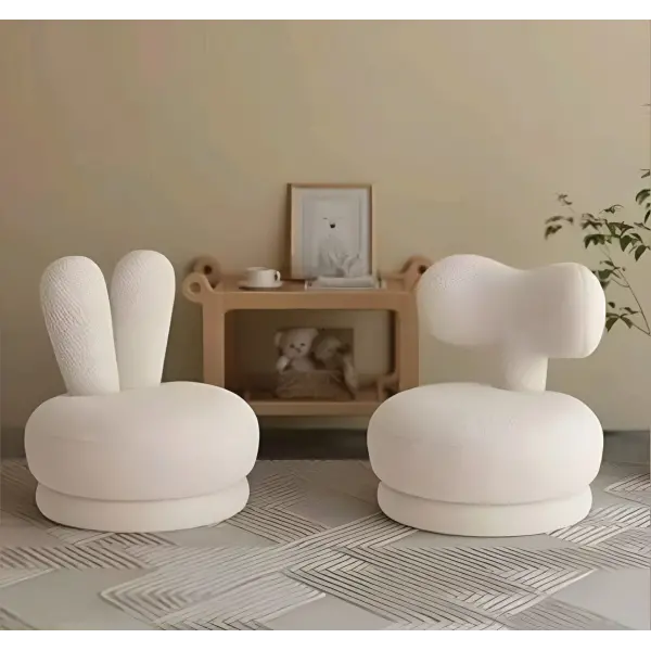 Pure-Form Minimalist Bukle Puf Seti