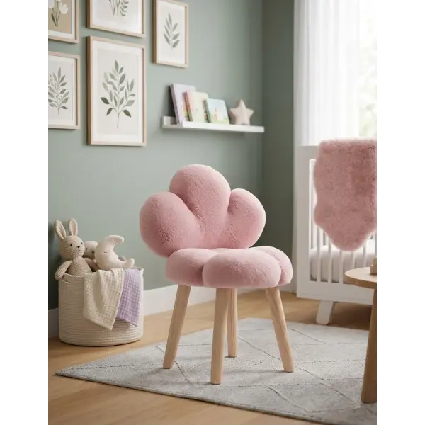 Blossom-Soft Çiçek Formlu Çocuk Sandalyesi