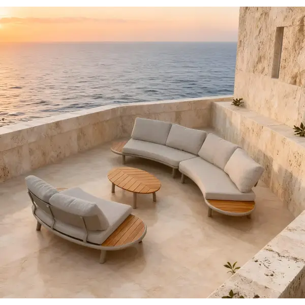 Serene Horizon Outdoor Lounge Set