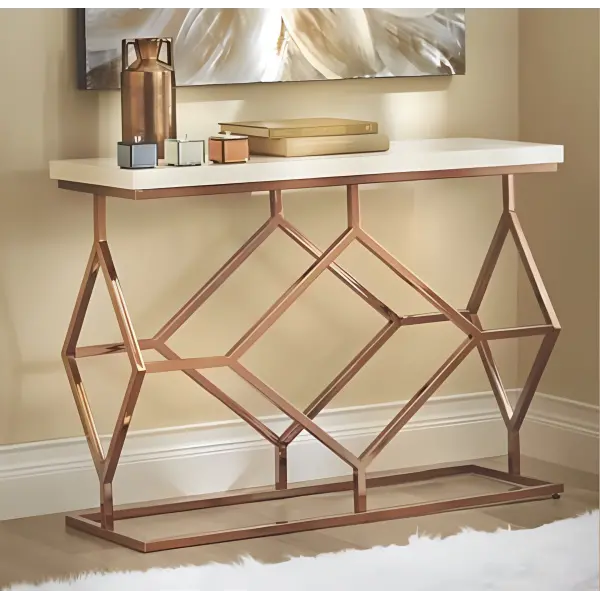 Zarif Çizgi Makyaj Masası & Puf Seti