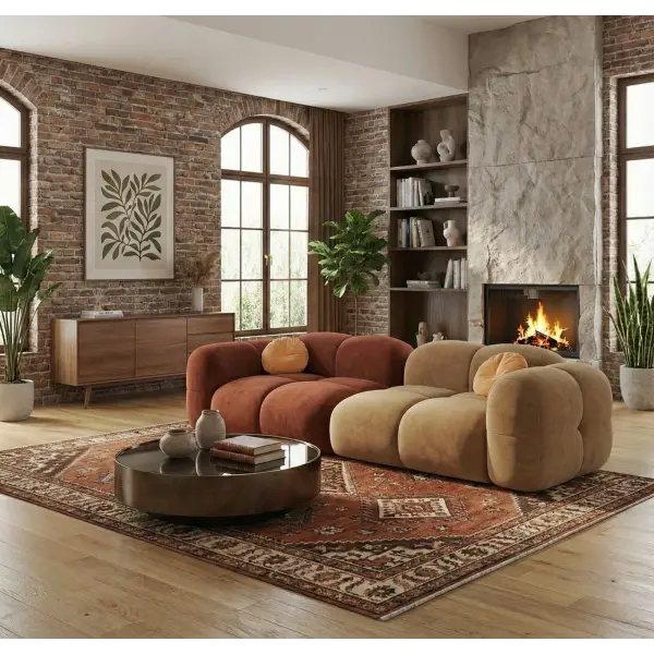 Orkide Üçlü Koltuk