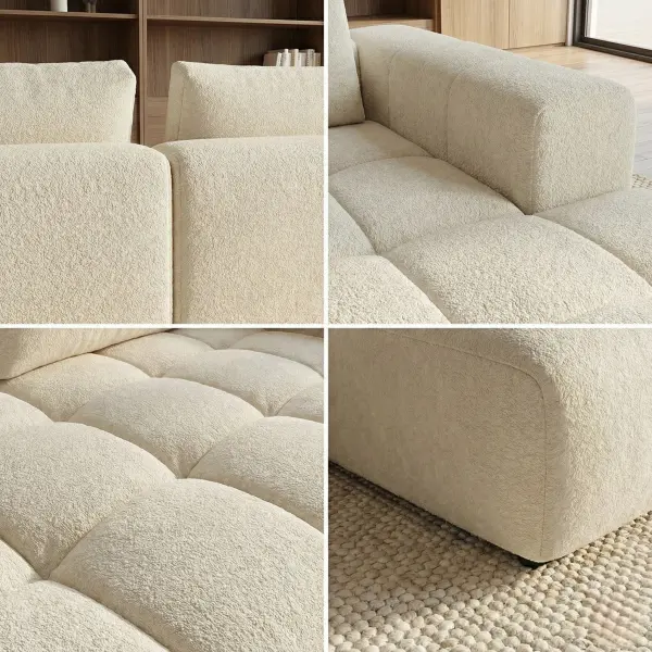 Softmodern Yumuşak Köşe Koltuk