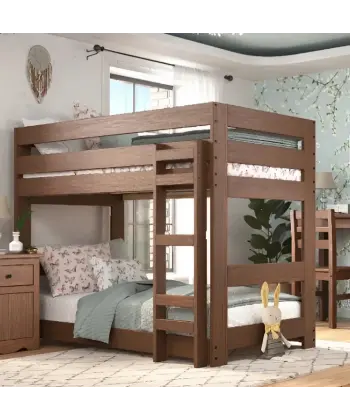 İki katlı %100 Ağaç Ranza