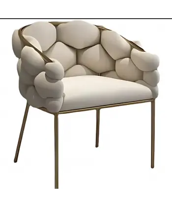 Metal Ayak Puf Sandalye