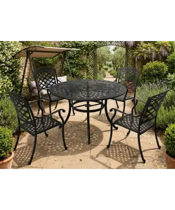 Boncuk Bahçe Masa Takımı