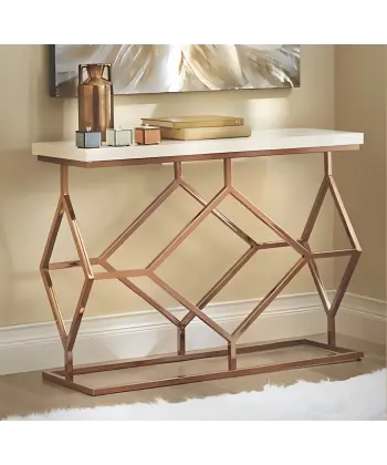 Zarif Çizgi Makyaj Masası & Puf Seti