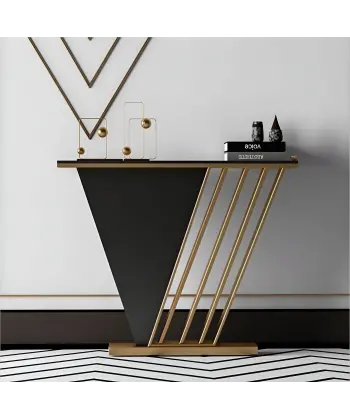 Altın Çember Makyaj Masası & Puf Seti