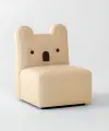 Koala-Cube Deri Görünümlü Çocuk Koltuğu