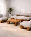 Blok Masif Zen Oturma Grubu