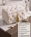 VEMORA CHEST Gelin ve Damat Sandığı-Bohçası/Makyaj Masası Pufu