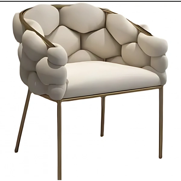 Metal Ayak Puf Sandalye