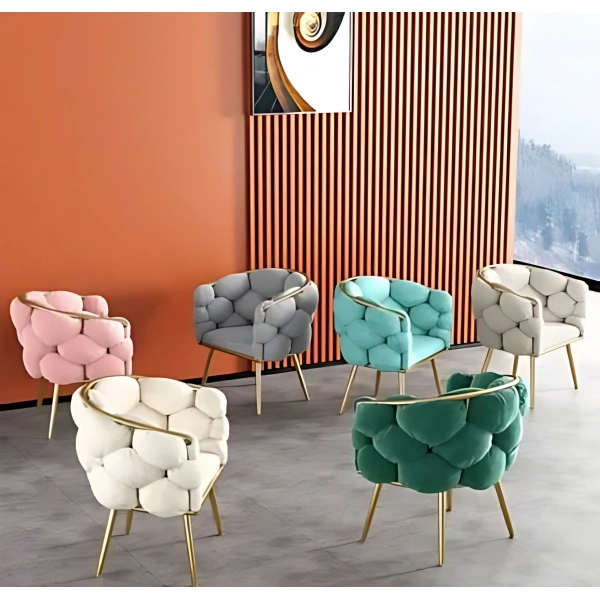 Ahşap Ayak Puf Sandalye