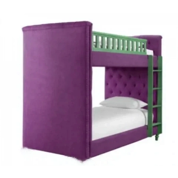 İki katlı Kumaş Kaplı Ranza