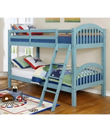 Metal Görünümlü Ahşap Ranza