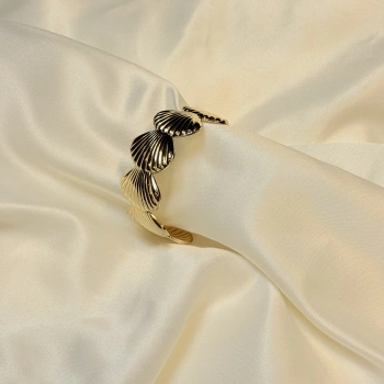 Deniz Kabuğu Model Kelepçe Bileklik