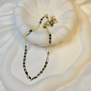 Gold Rengi Pul Zincir Kolye