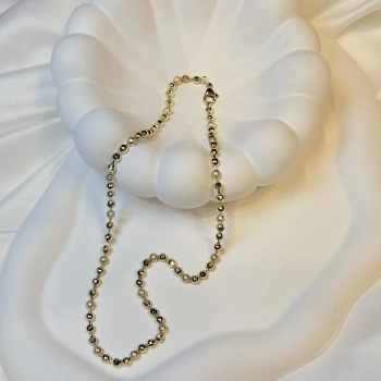 Gold Rengi Dorika Model XP Zincir Kolye