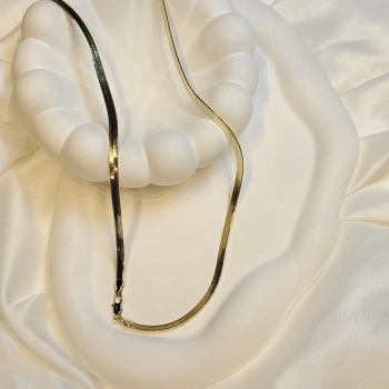 Gold Rengi Düz Model XP İtalyan Zincir Kolye