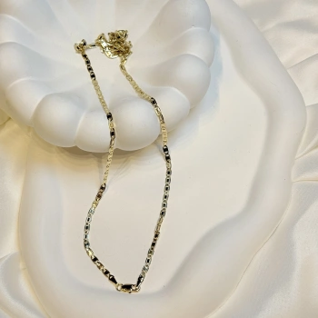 Gold Rengi VLTN Model XP Zincir Kolye