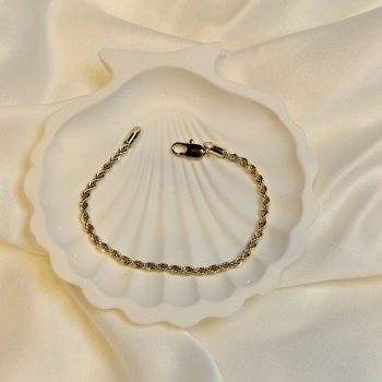 İnce Burgu Model Kadın Bileklik