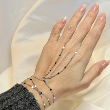 Pul Detaylı Gurmet Zincir Kadın Şahmeran