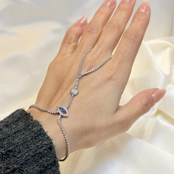 Taş Detaylı Göz Figürlü Kadın Şahmeran