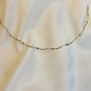 Gold Rengi Dorica Model XP Yılan Zincir