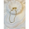 Gold Rengi Yuvarlak Halka Model Kolye (60cm)