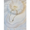 Gold Rengi Top Zincir Model XP Kolye (50CM)