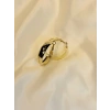 Gold Rengi Kadın Halka Küpe