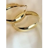 Gold Rengi Kadın Halka Küpe