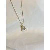 Gold Rengi Unicorn Figürlü XP Kadın Kolye