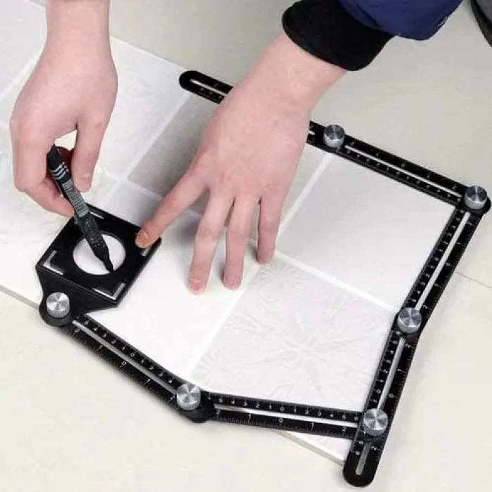 Seramik Delik Ayarlama Cetveli (Akıllı Gönye)