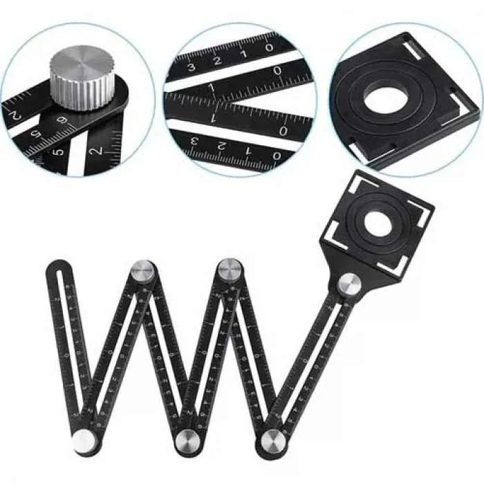 Seramik Delik Ayarlama Cetveli (Akıllı Gönye)