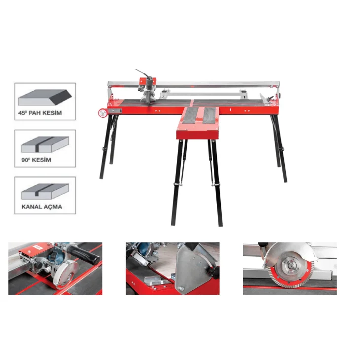 Kristal Titan 45° Pah Kesme Makinesi