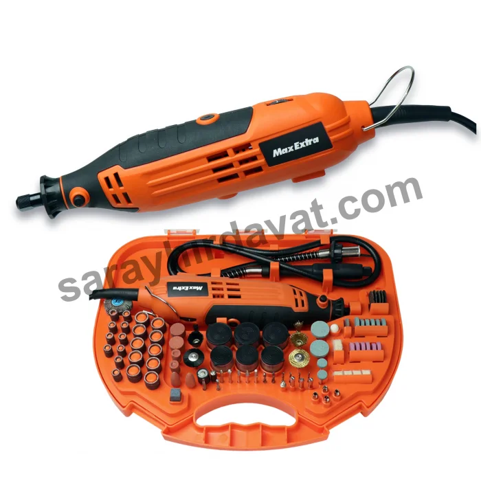 Max Extra MX2070 | 211 Parça Aksesuarlı Gravür Seti (160 Watt)