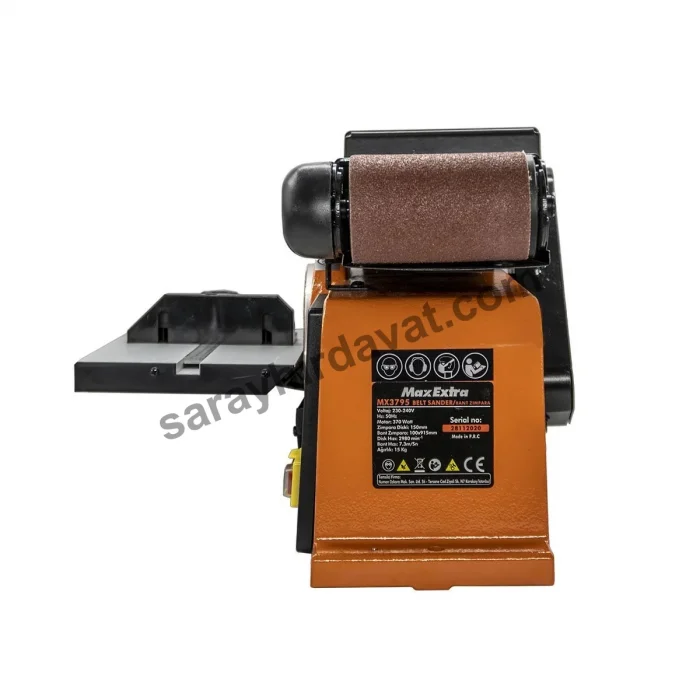 Max Extra MX3795 | Bant Zımpara (370 Watt)