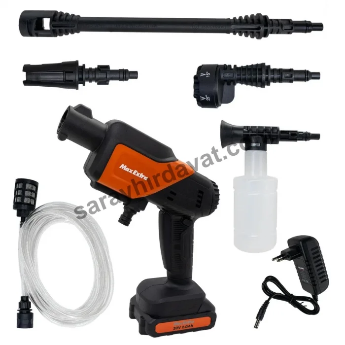 Max Extra MX5050 Akülü Yıkama Tabancası