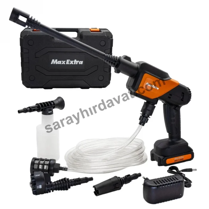 Max Extra MX5050 Akülü Yıkama Tabancası