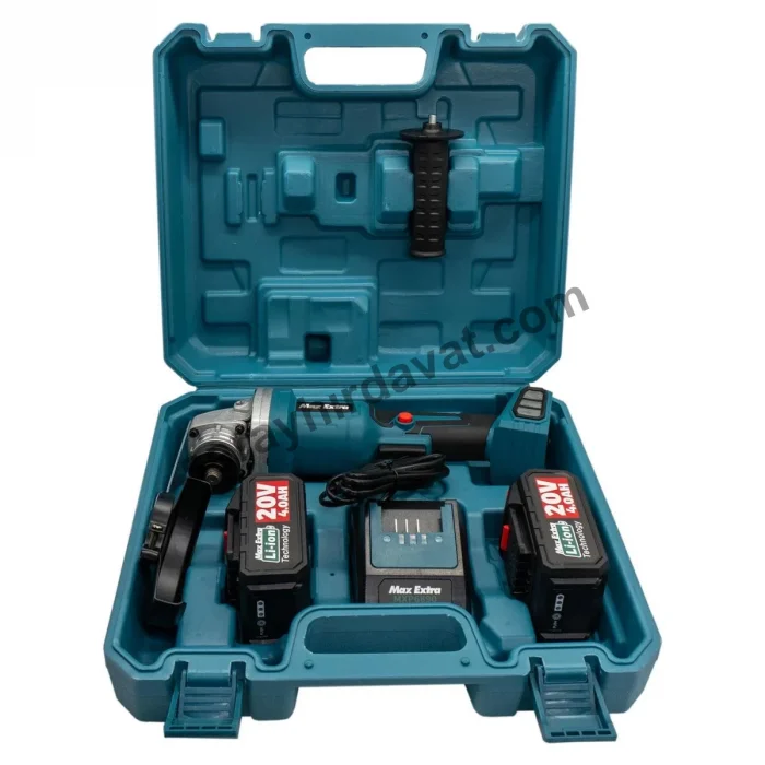 Max Extra MXP6890 Şarjlı Taşlama (Çift Akülü)