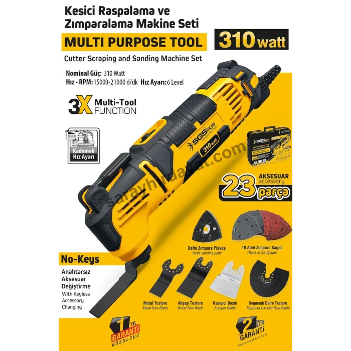 Sgs 5255 Kesici ve Raspalama Makinesi