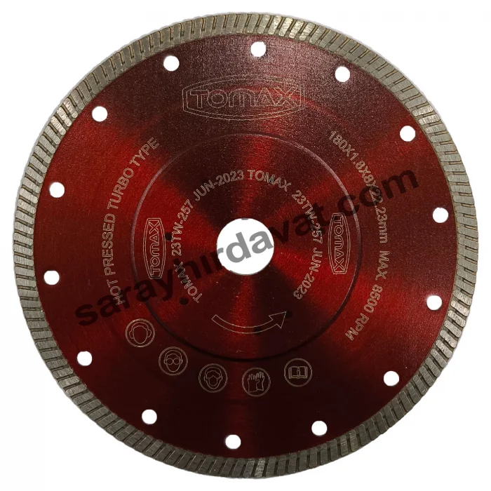 Tomax Seramik Kesici Disk 180 mm